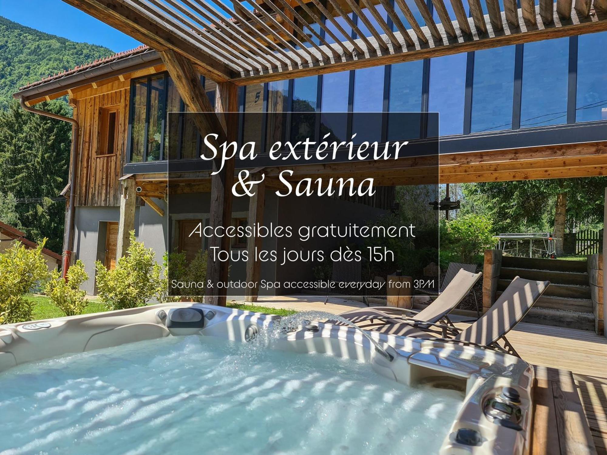 Chalet 1703 - Open Living Hotel & Spa - Adults Only Le Petit-Bornand-les-Glieres エクステリア 写真