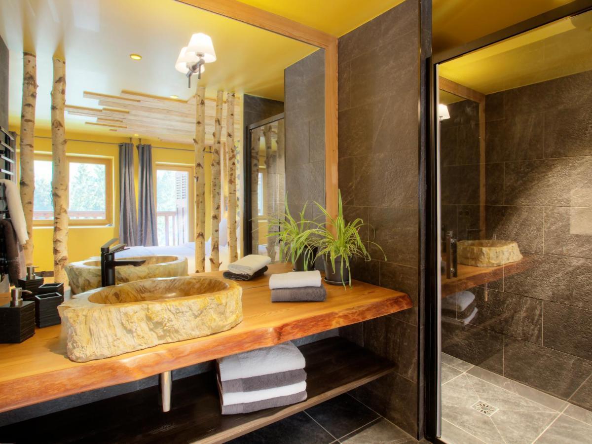 Chalet 1703 - Open Living Hotel & Spa - Adults Only Le Petit-Bornand-les-Glieres エクステリア 写真